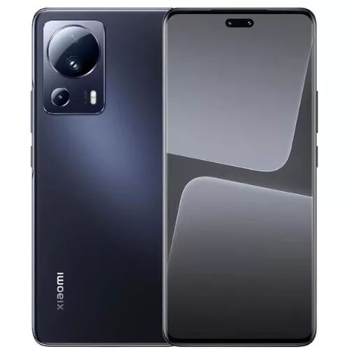 Housse-coque PERSONNALIS� silicone Xiaomi 13 Lite noir