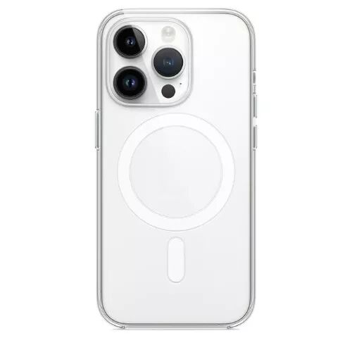 Housse-coque silicone MAGSAFE iPhone 14 Pro Max (Boite/blister) transparent
