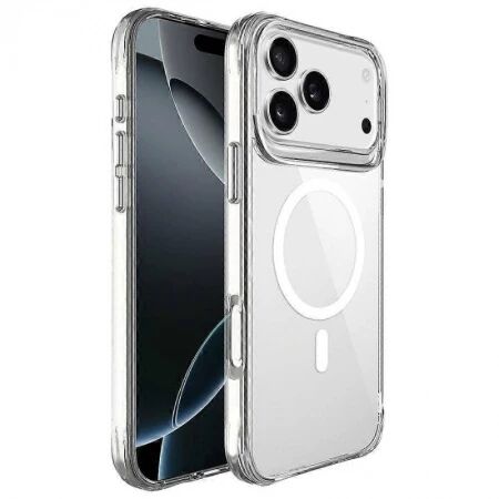 Housse-coque silicone MAGSAFE iPhone 17 Pro Max (Boite/blister) transparent