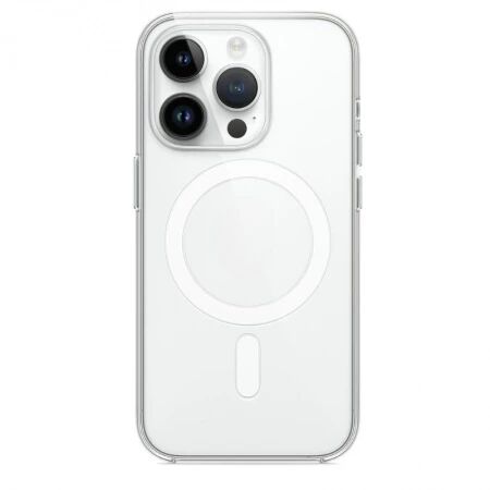 Housse-coque silicone MAGSAFE qualité supérieure iPhone 13 Pro (Boite/blister) transparent