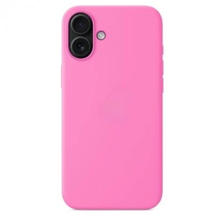 Housse-coque silicone rigide iPhone 17 (Boite/blister) rose