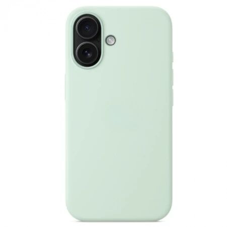 Housse-coque silicone rigide iPhone 17 (Boite/blister) vert