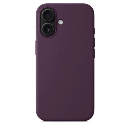 Housse-coque silicone rigide iPhone 17 (Boite/blister) violet