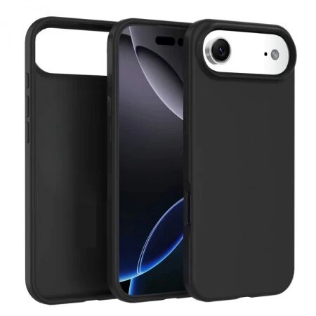Housse-coque silicone rigide iPhone 17 Air (Boite/blister) noir
