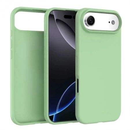 Housse-coque silicone rigide iPhone 17 Air (Boite/blister) vert