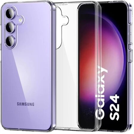 Housse-coque silicone Samsung S921 Galaxy S24 (Boite/blister) transparent