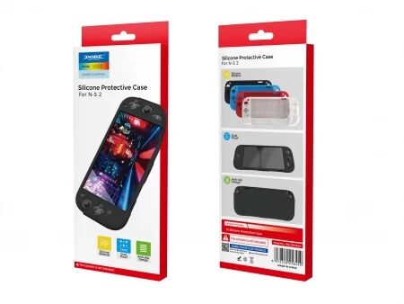 Housse de protection en silicone pour Nintendo Switch DOBE TNS-3158 noir (Boite/blister)