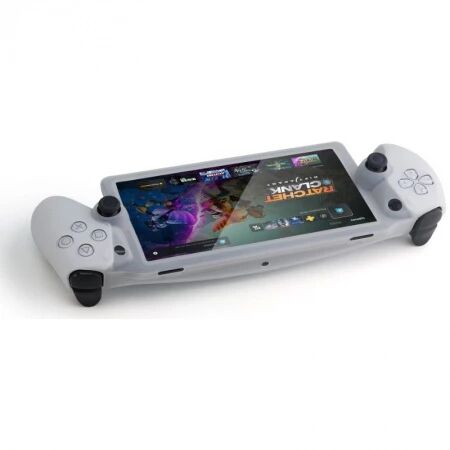 Housse de protection en silicone pour PlayStation 5 / PS5 Portal DOBE TP5-3586 (Boite/blister) blanc mat/rouge transparent/bleu transparent