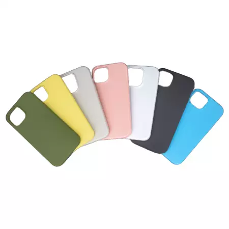 Housse de protection en silicone rigide pour iPhone 15 Plus (Boite/BLISTER) vert