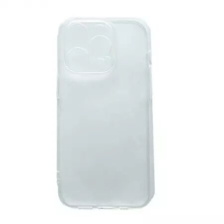 Housse de protection silicone avec coins renforcés pour iPhone 14 Pro (Boite/BLISTER) transparent