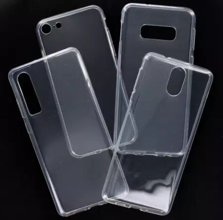 Housse de protection silicone pour HUAWEI Y6 2018 (Boite/BLISTER) transparent