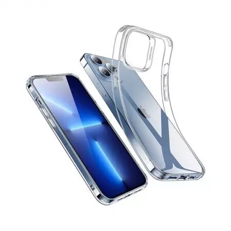 Housse de protection silicone pour Iphone 13 Pro (Boite / BLISTER) transparent