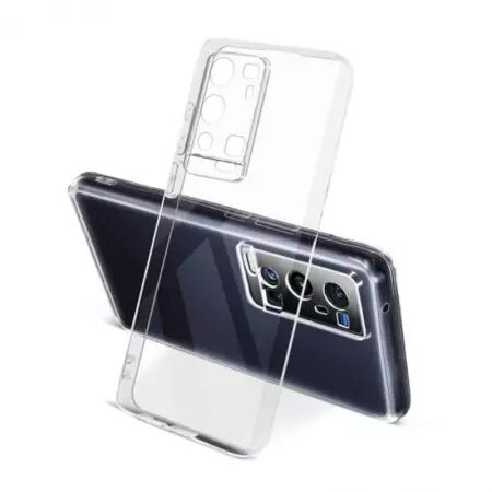 Housse de protection silicone pour Vivo X60 (Boite/BLISTER) transparent