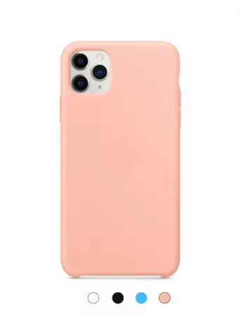 Housse de protection silicone rigide pour Iphone 11 Pro (Boite/BLISTER) rose