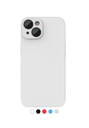 Housse de protection silicone rigide pour Iphone 13 Mini (Boite / BLISTER) blanc