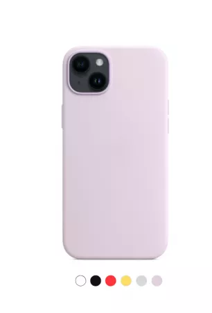 Housse de protection silicone rigide pour Iphone 14 Plus (Boite / BLISTER) violet