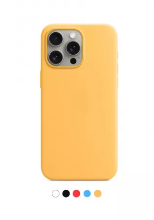 Housse de protection silicone rigide pour Iphone 14 Pro (Boite / BLISTER) Or