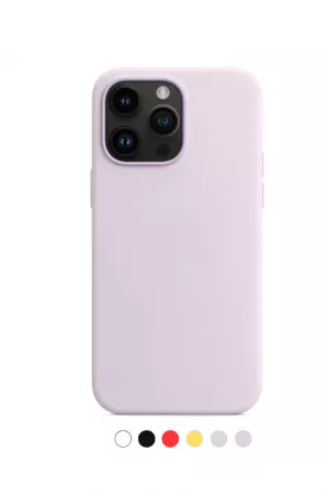 Housse de protection silicone rigide pour Iphone 14 Pro Max (Boite / BLISTER) violet