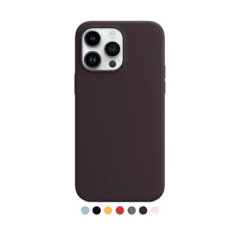 Housse de protection silicone rigide pour iPhone 16 Pro (Boite/BLISTER) violet