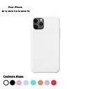 Housse de protection silicone rigide pour Iphone 5/Iphone 5S (Boite/BLISTER) blanc