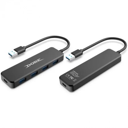 Hub USB 3.0 haute vitesse pour Xbox Series X / PlayStation 5 / PS5 et autres DOBE TY-0805 (Boite/blister) noir