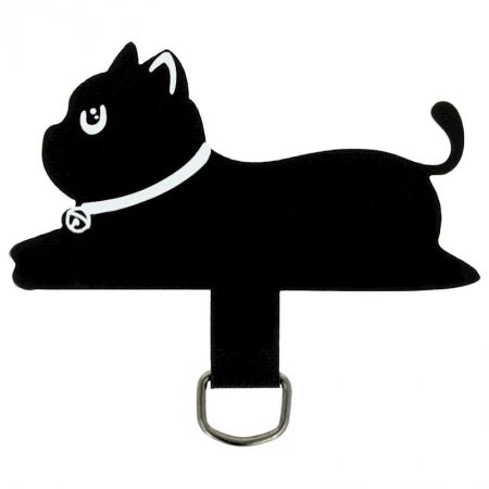 Insert universel en nylon pour fixation de cordon de smartphone chat