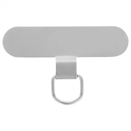 Insert universel pour fixation de cordon de smartphone m&eacute;tal