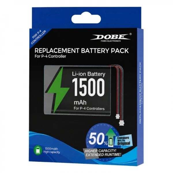 Kit batterie de remplacement pour manette PlayStation 4 / PS4 DOBE TP4-5401