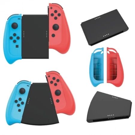 Kit d\'accessoires 12pcs protection, rangement et support manette pour Nintendo Switch DOBE TNS-0162 (Boite/blister)