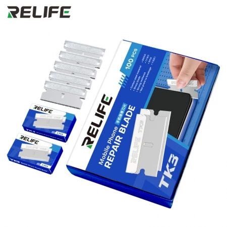 Kit de 100 lames de r&eacute;paration smartphone RELIFE TK3