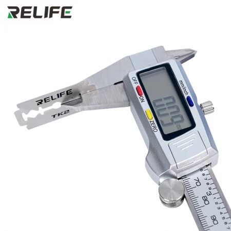 Kit de 200 lames de pr&eacute;cision double face RELIFE TK2