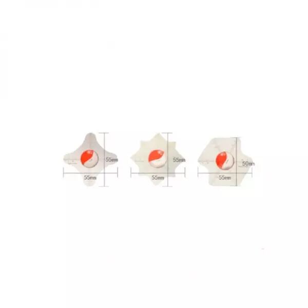 Kit de 3 cartes d\'ouverture en m�tal souple BAKU BA-216