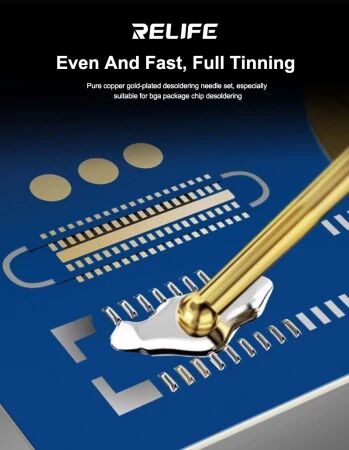 Kit de 5 aiguilles de dessoudage RELIFE TO6
