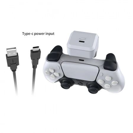 Kit de batterie externe à clip arrière pour manette PlayStation 5 / PS5 / manette Elite DOBE TP5-3503 (Boite/blister) blanc