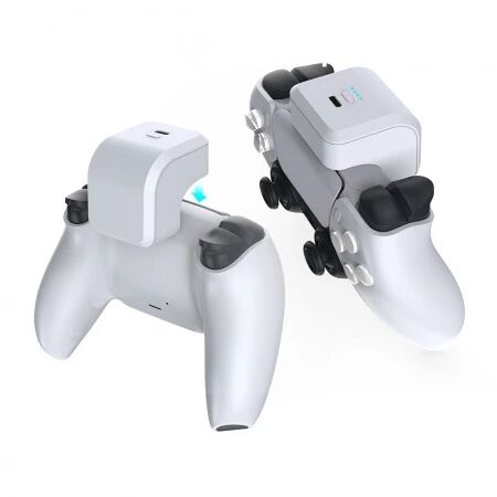 Kit de batterie externe à clip arrière pour manette PlayStation 5 / PS5 / manette Elite DOBE TP5-3503 (Boite/blister) blanc