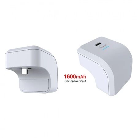 Kit de batterie externe à clip arrière pour manette PlayStation 5 / PS5 / manette Elite DOBE TP5-3503 (Boite/blister) blanc