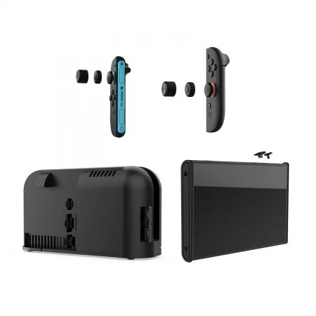 Kit de bouchons anti-poussière pour Nintendo Switch 2 DOBE TNS-5165 (Boite/blister) noir