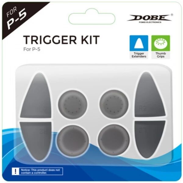 Kit de poign�es et d�clencheurs pour manette PlayStation 5 / PS5 DOBE TP5-0513 (Boite/blister)