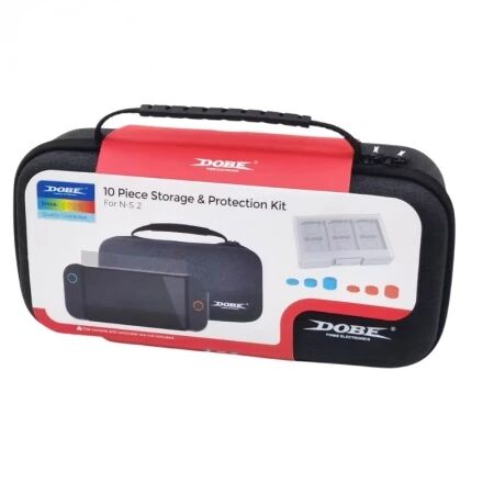 Kit de protection 10pcs pour Nintendo Switch 2 DOBE TNS-5112 (Boite/blister) noir