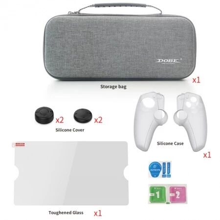 Kit de rangement pour PlayStation 5 / PS5 DOBE TP5-3587 (Boite/blister) gris