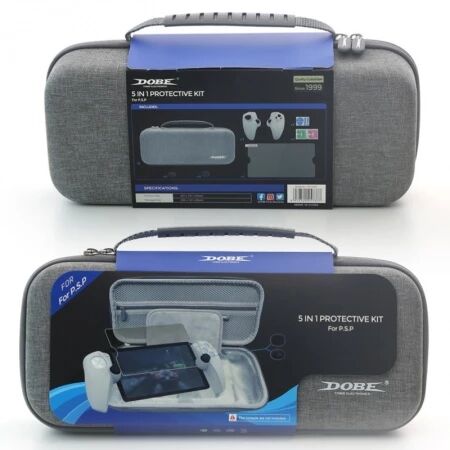 Kit de rangement pour PlayStation 5 / PS5 DOBE TP5-3587 (Boite/blister) gris