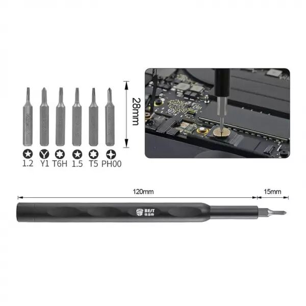 Kit de r�paration pour MacBook Pro et MacBook Air BEST BST-502