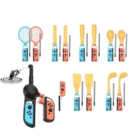 Kit de sport 24pcs pour Nintendo Switch 2 DOBE TNS-5113 (Boite/blister)