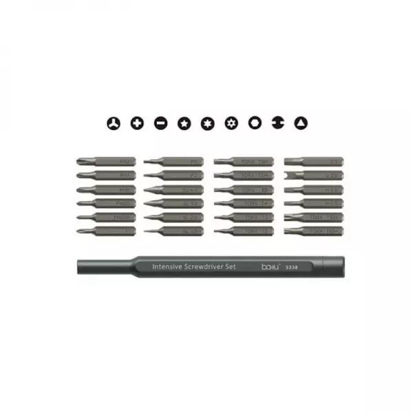 Kit de tournevis de pr�cision 25 EN 1 BAKU BA-3338