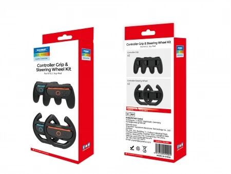 Kit Grip 4pcs vanettes et volants pour Nintendo Switch 2 DOBE TNS-5109 (Boite/blister) noir