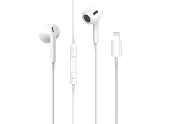 Kit pieton (Lightning bluetooth) avec micro JELLICO EP4 (vrac/bulk) blanc