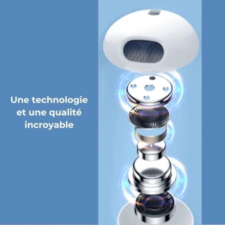 Kit pieton (Lightning bluetooth) avec micro JELLICO X11 blanc