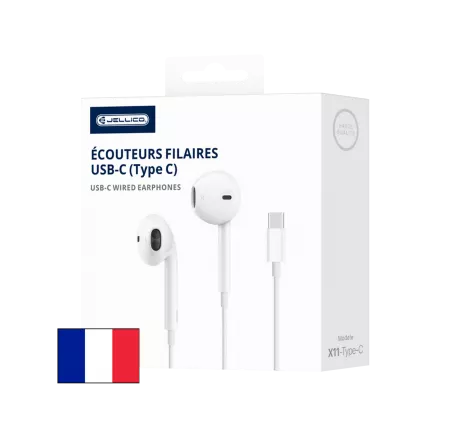 Kit pieton (USB-C/Type C) avec micro JELLICO X11 (Boite/blister)