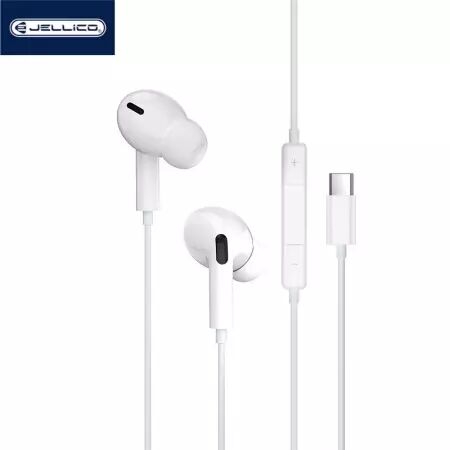 Kit pieton (USB-C/Type C) avec micro JELLICO X12 (Boite/BLISTER) blanc