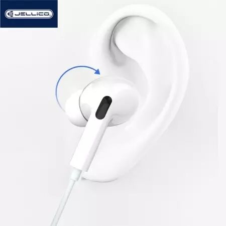 Kit pieton (USB-C/Type C) avec micro JELLICO X12 (Boite/BLISTER) blanc